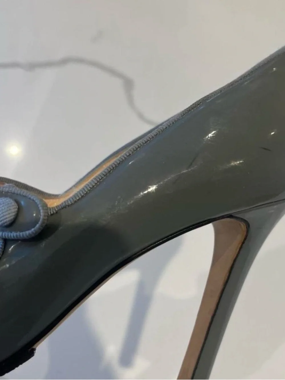 Manolo Blahnik Patent Leather Heels - Picture 4 of 8